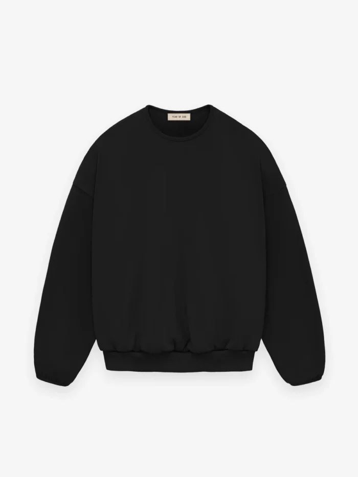 Bound Crewneck Black Sweatshirt