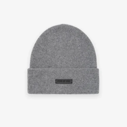 Cashmere Beanie Grey