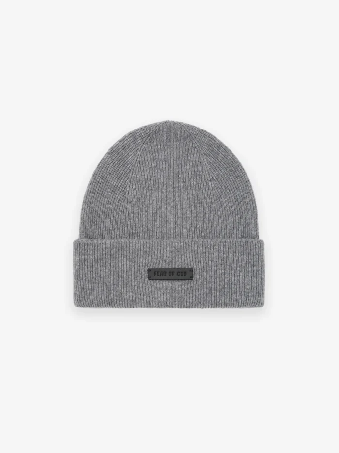 Cashmere Beanie Grey