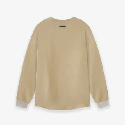 Corduroy Straight Neck LS Top