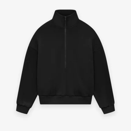 Fleece Half Zip Mockneck