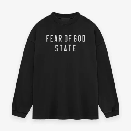 Heavy Black Longsleeve Tee