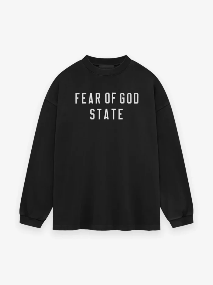 Heavy Black Longsleeve Tee