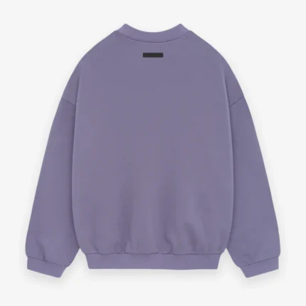 Heavy Fleece Purple Crewneck