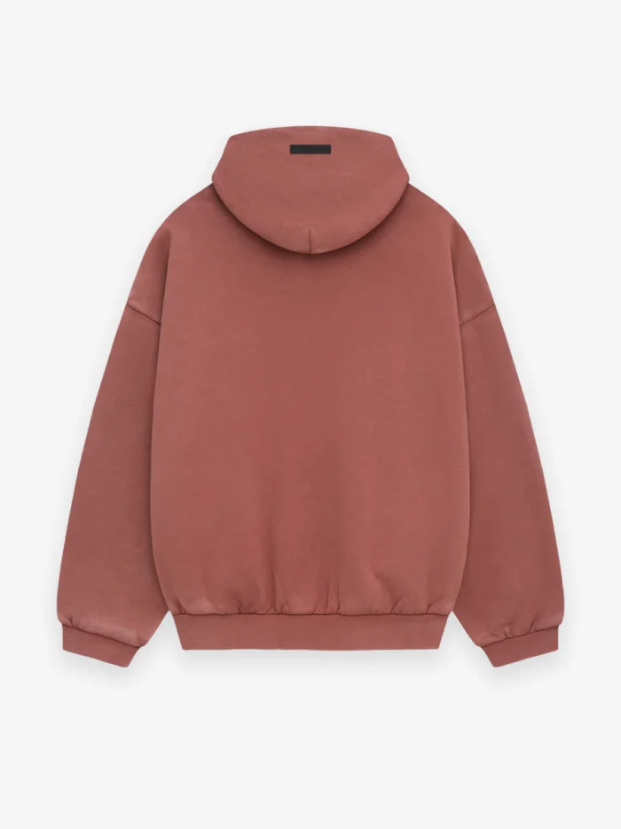 Heavy Fleece Red Hoodie