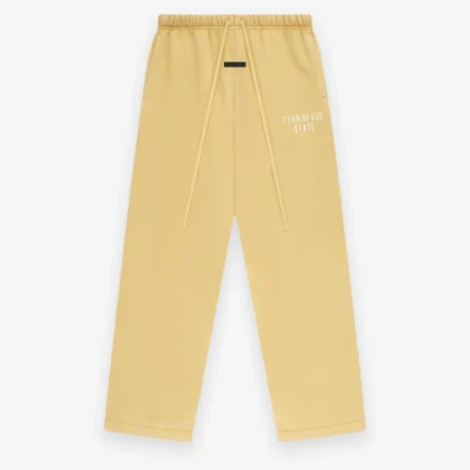 Heavy Fleece Relaxed Yellow Sweatpant