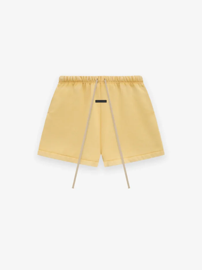 Heavy Fleece Soccer Yellow Short