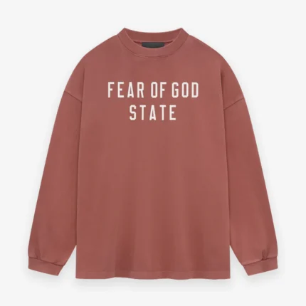 Heavy Red Longsleeve Tee