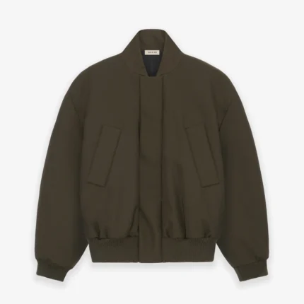 Heavy Twill Green Bomber