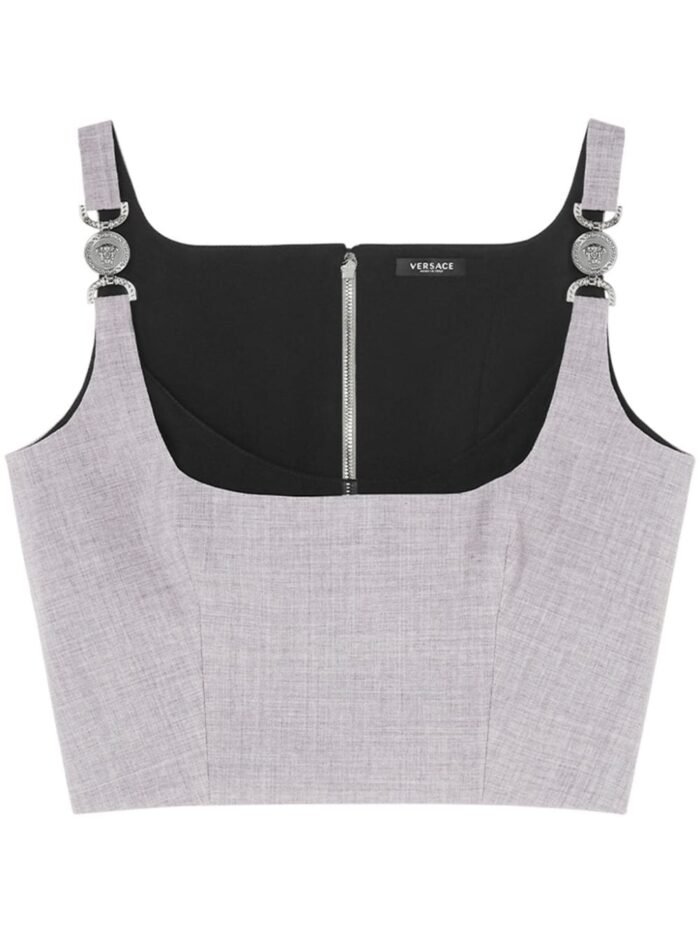 Medusa '95 cropped bustier Essential top