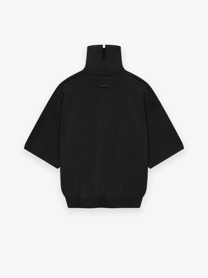 Merino Knit High Neck Tee