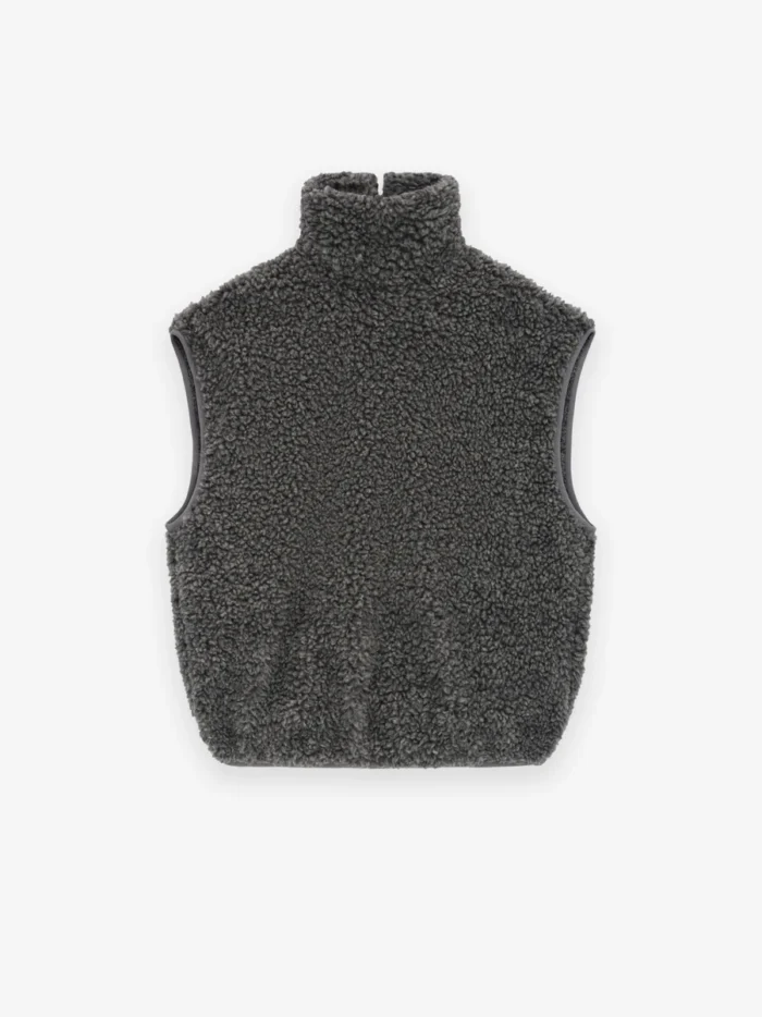 Polar Fleece High Neck Muscle Tee