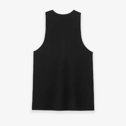 Ribbed Black Tank