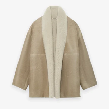 Sherpa Shawl Collar Jacket