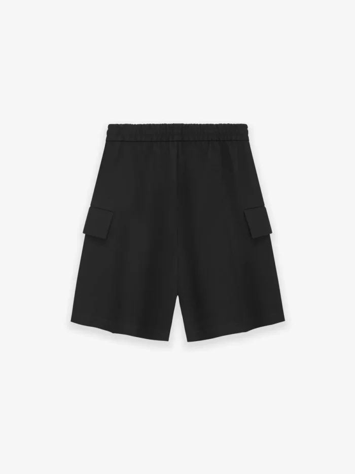 Weighted Twill Cargo Shorts