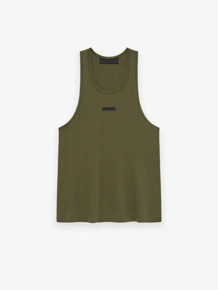 Womens Tri-Blend Tank Top Green