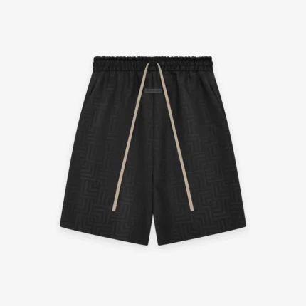 Wool Jacquard Relaxed Short