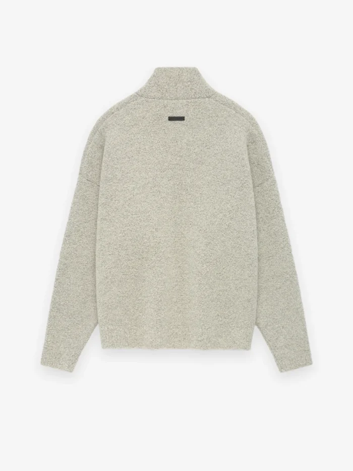 Wool Mohair V-Neck Sweater