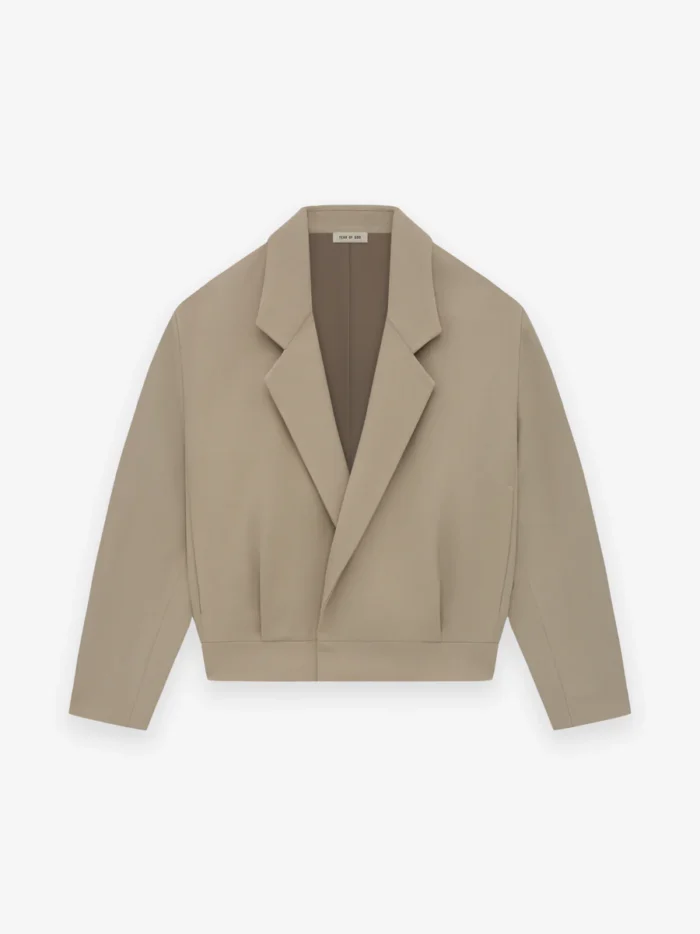 Wool Notch Lapel Jacket